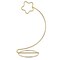 Rising Star Gold Tone Metal Ornament Stand Display Holder 8.25 Inches